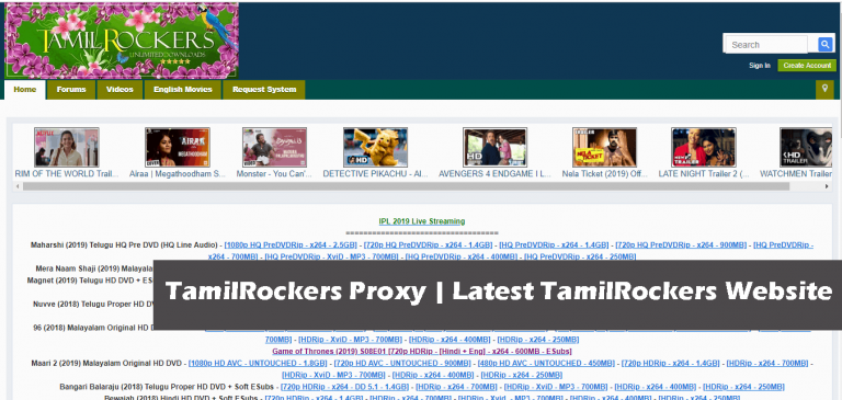 tamil rockers proxy