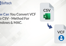 How Can You Convert VCF Into CSV – Method For Windows & MAC Convert VCF Into CSV - Method For Windows & MAC