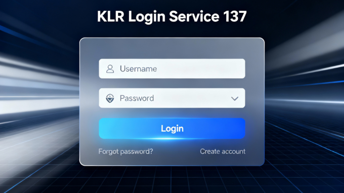 KLR Login Service 137
