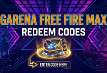 Garena Free Fire Max Redeem Codes